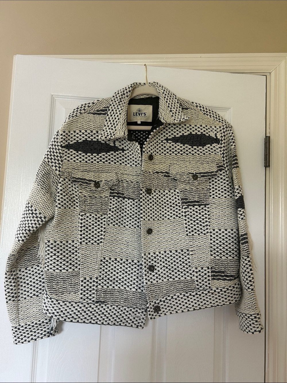Levi's Black & White Jacket